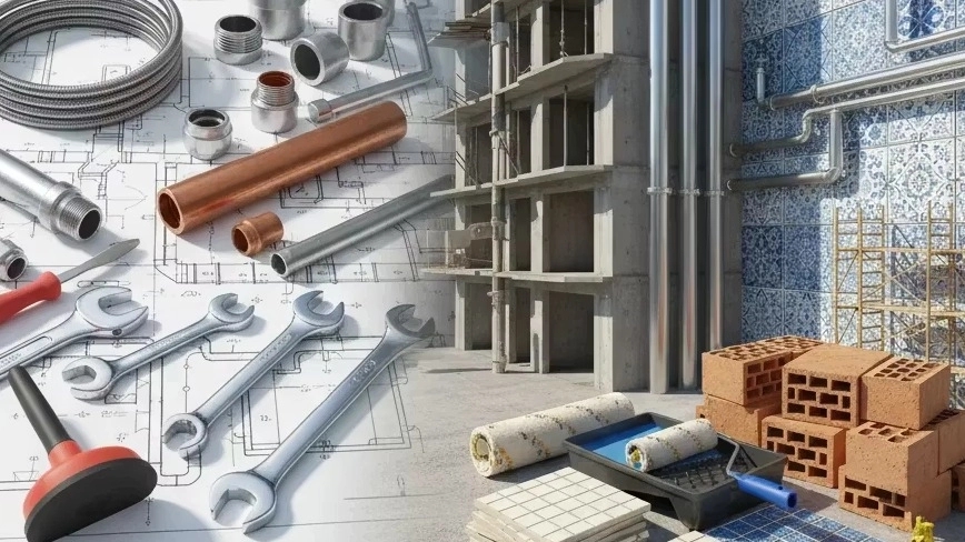 Complete Pipe Research Services by Reconstruction of Building in Golestan and Hakimieh