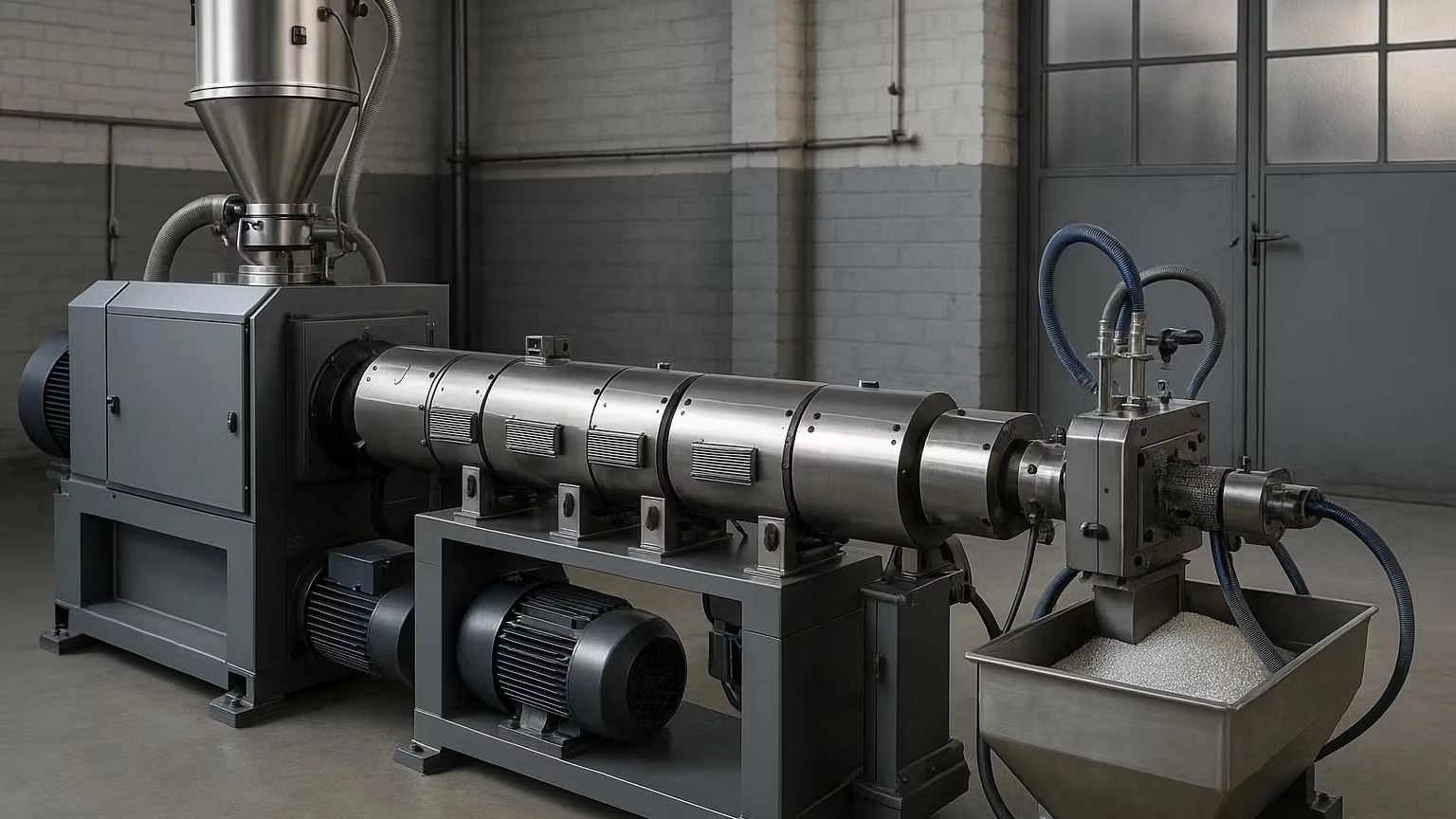 Construction and repair of granules and extruder in Tehran