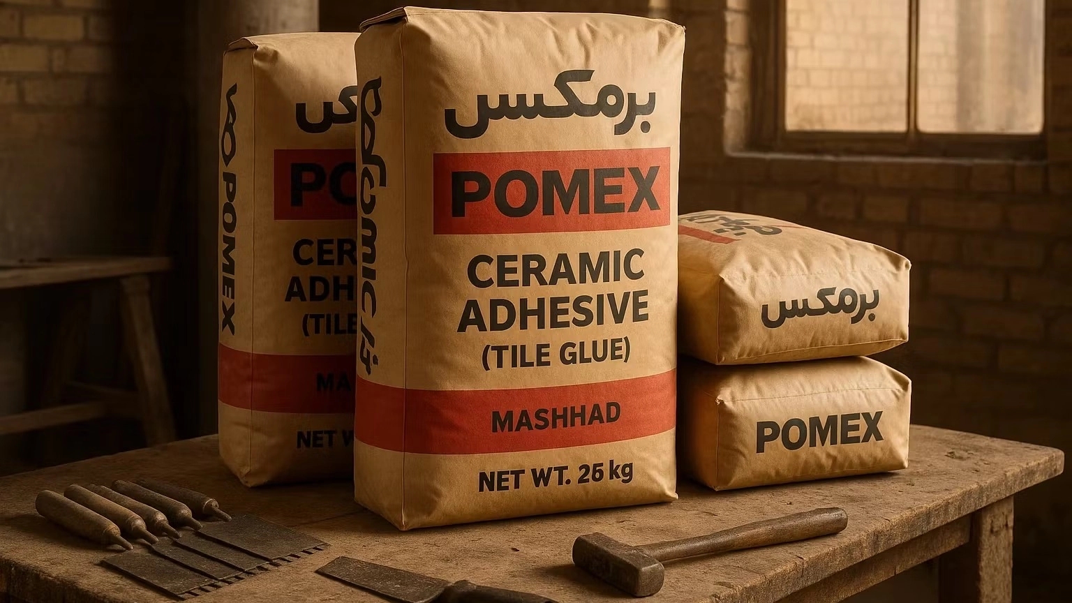 Price of Pomex Ceramic Powder Adhesive in Mashhad