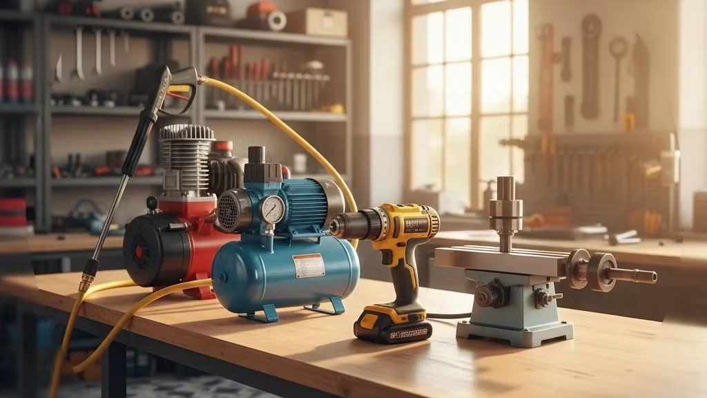 Hafshjan Industrial Tools, Inflatable Milling Drill and Car Wash in Shahrekord