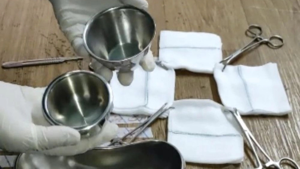 Purchase of stainless steel operating room supplies and tools