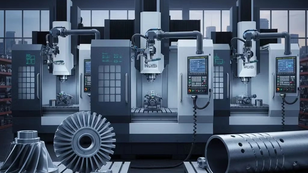 Rezaei Workshop, CNC Tube Compressor Parts Parts in Tehran