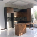 Antique Wood Industries, Design and Implementation of TV Wall Wardrobe Cabinet in Tehran