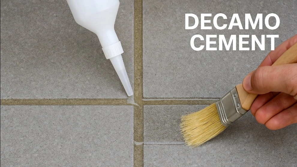 Dipy inside the concrete tile strap in Tehran; Decamo Cement Guarantee and durability of Structures