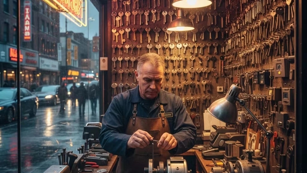 Key making in Kiakla with Karimi key making