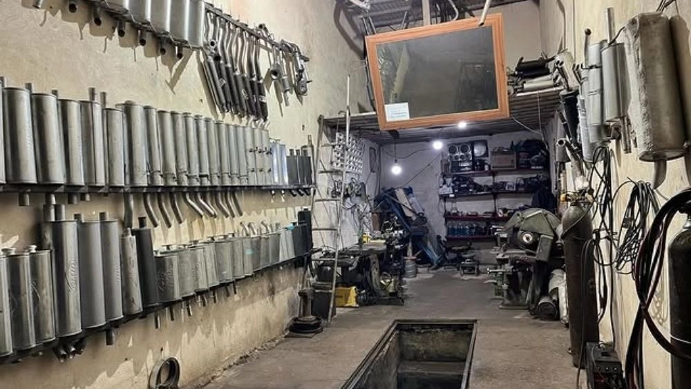 Tarom exhaust, exhaust and welding Argon and CO2 in Zanjan