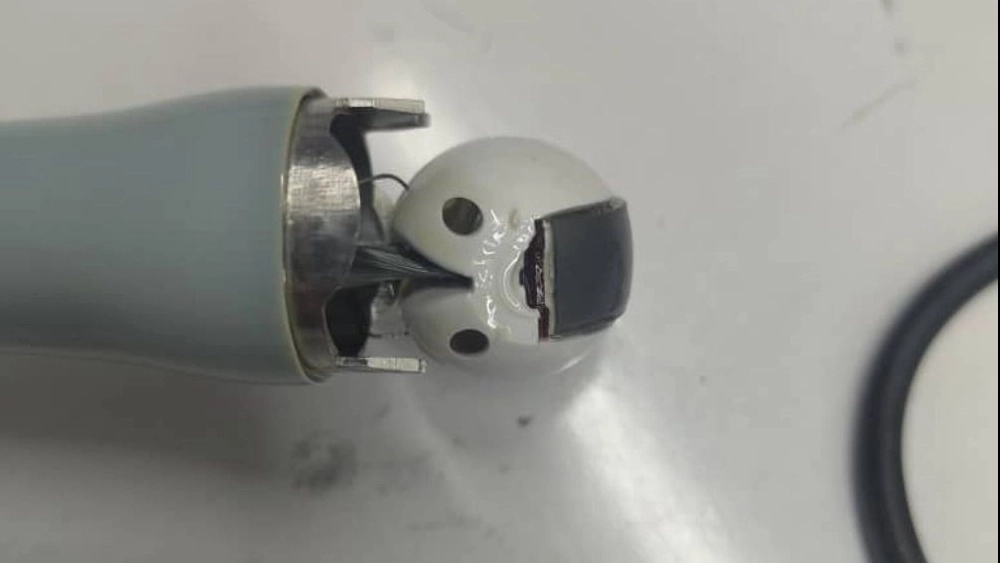 Specialized repair of ultrasound vaginal probe