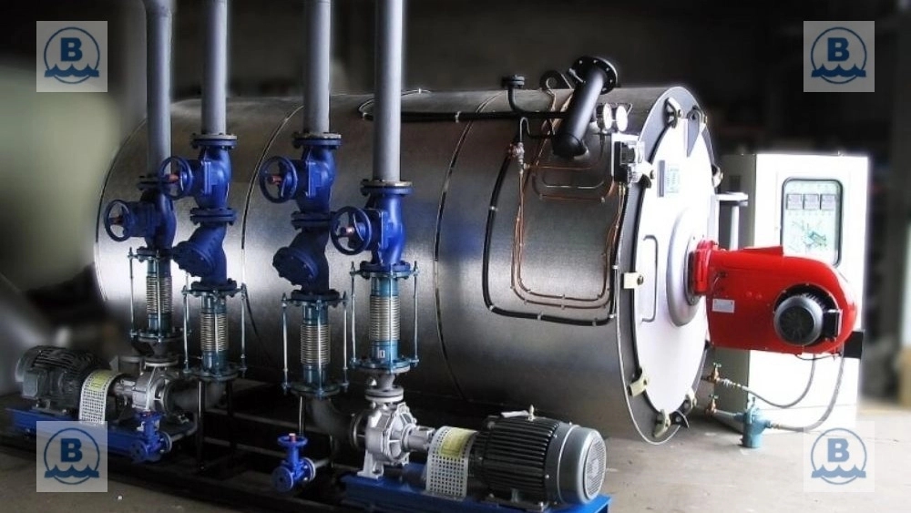 The price of a hot oil boiler of 500,000 kilocalories