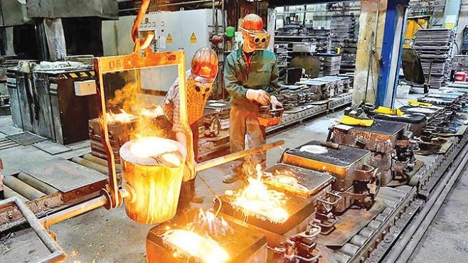 Barsam Steel of Zagros, casting and production and sale of industrial parts in Kurdistan