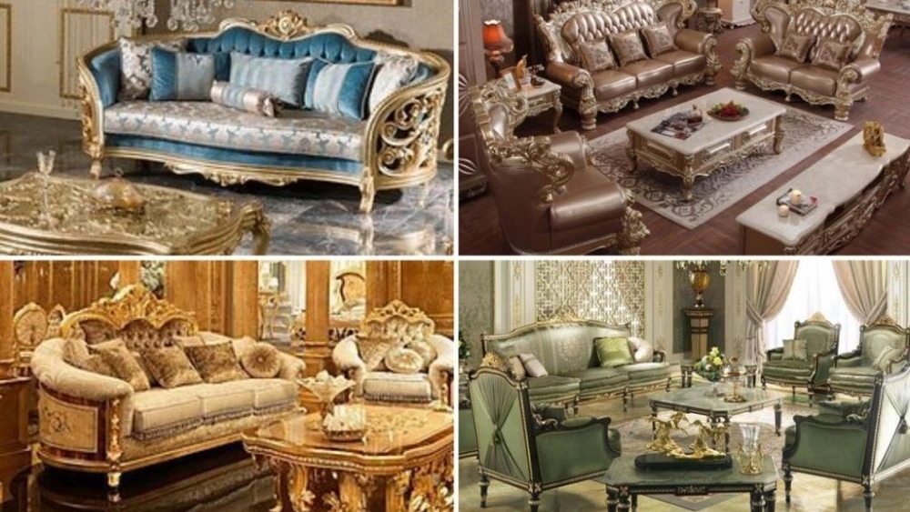 Rush furniture exhibition, production and sale of royal and classic furniture in Mashhad