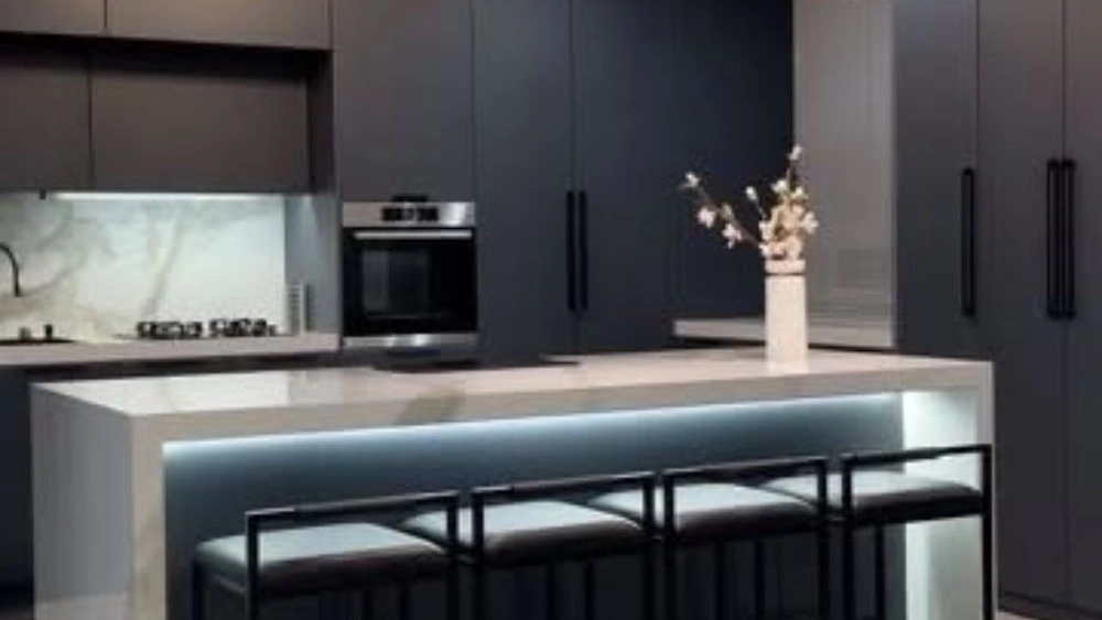 Colorful cabinet shop, manufacture and sale of melamine and MDF cabinets in Rasht