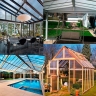 Shading workshop, production and sale of bubble polycarbonate fiberglass roof in Tehran