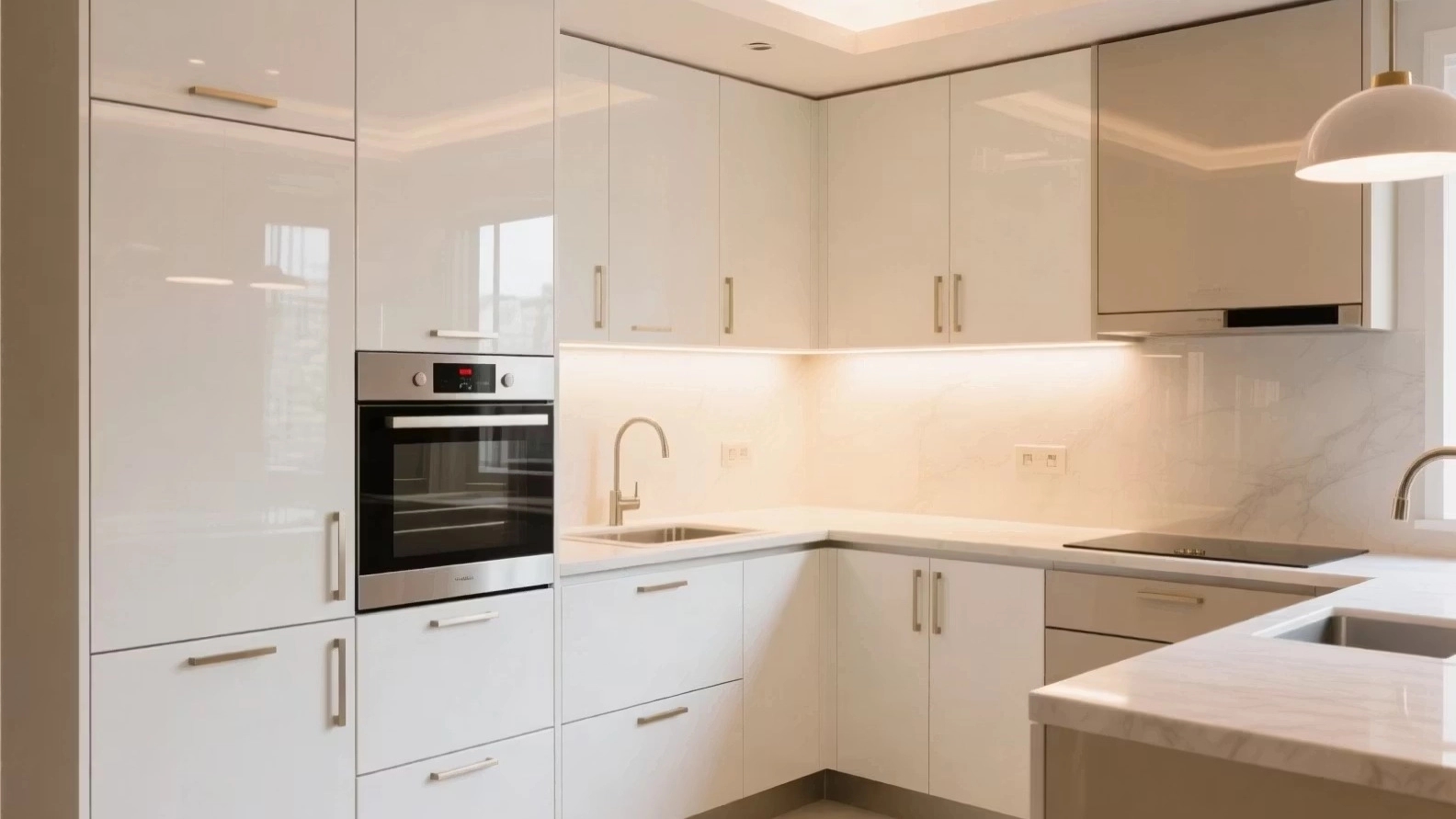 Design and installation of polyurethane cabinet with Ahmed cabinet in Tehran