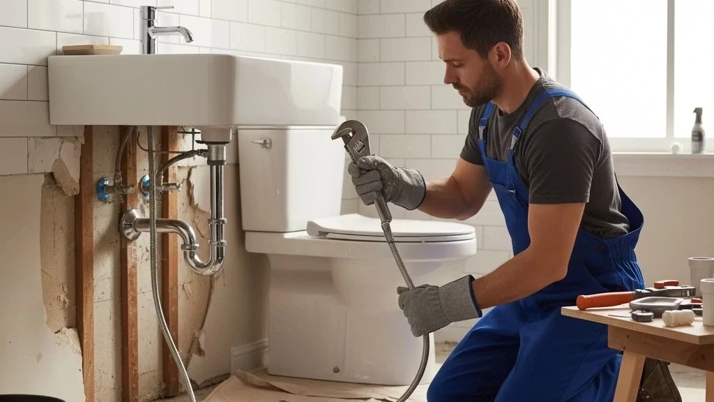 Urgent pipe opening service in Rasht with air compression device