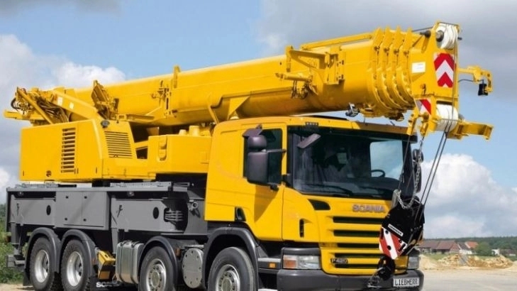 Kiani cranes, rental of all types of floor cranes with long masts and baskets in Tehran