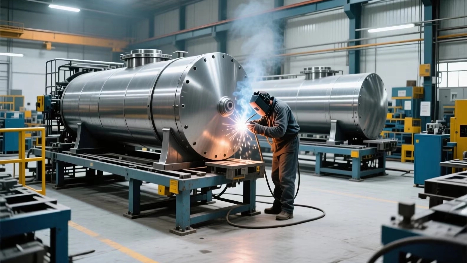 Tanker design and production at Abolfazl Tanker Workshop in Yazd