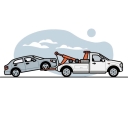 Rashidi's emergency car, tow truck and mobile car transporter in Islamabad, Kerman 09133490581