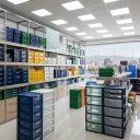 Plasco Mehrabani store, sale and distribution of plastic drawers in Tehran