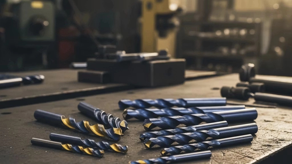 Cobalt iron drill bit with 8% excellent cutting power for hard metals
