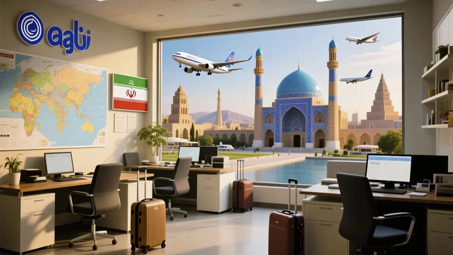 Aras Sir Tabriz, sales of domestic and foreign land and air tours in East Azerbaijan