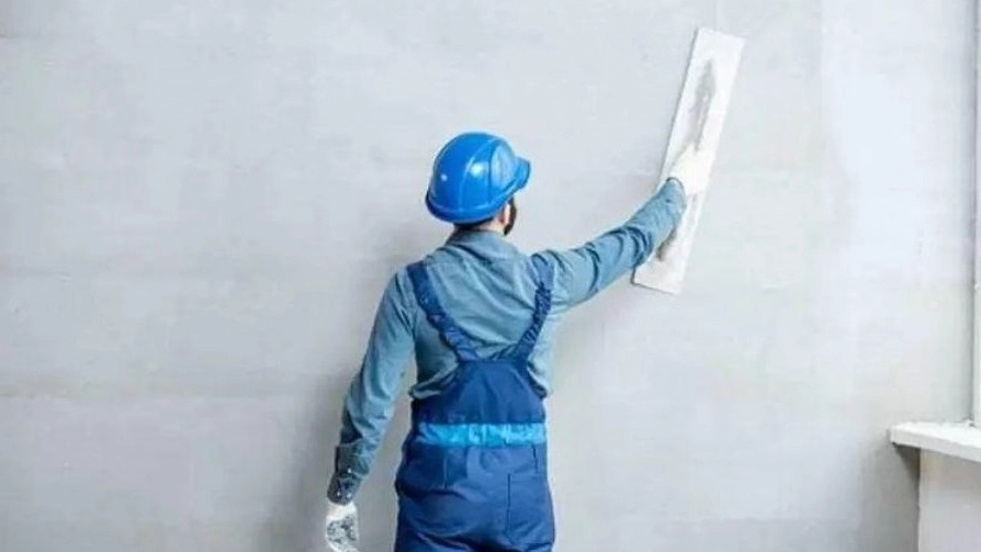 Plastering by Mohammadzadeh, performing plastering in the city of Quds