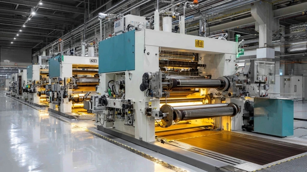 Kian PVC, manufacture of PVC coating machines in Tehran