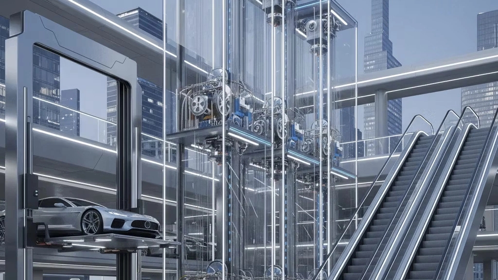 Hydromica, design and installation of hydraulic traction elevator and escalator in Tehran