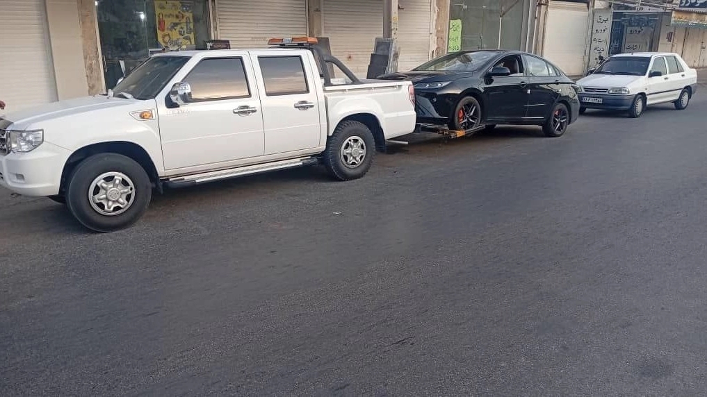 Car rescue in Khormouj city