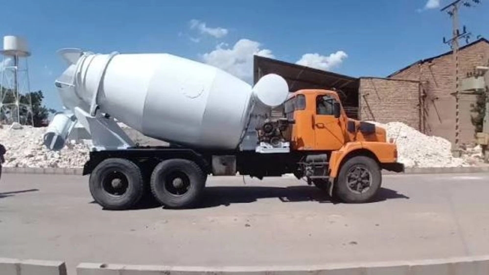 Concrete mixing machine in Tehran