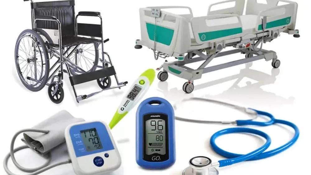 Hayat medical equipment, selling all kinds of medical goods in Ganaveh port