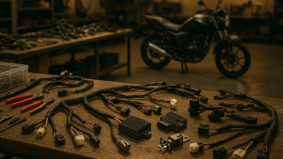 Rahino Production Group, production of electric motorcycle parts in Karaj