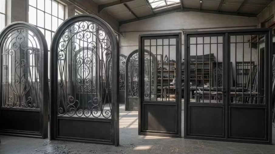 Naqsh Jahan production, production and sale of all kinds of iron doors and windows in Isfahan