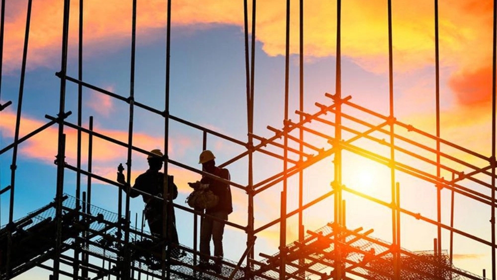 Naimi Scaffolding, rental and installation of metal scaffolding in Hamedan