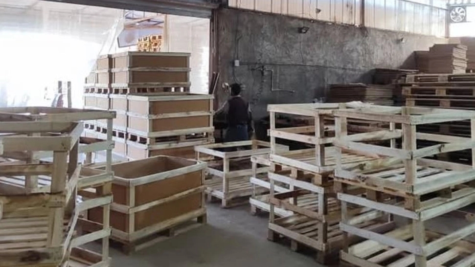 Production of techno pallets, production and sales of pallets and wooden boxes in Tehran