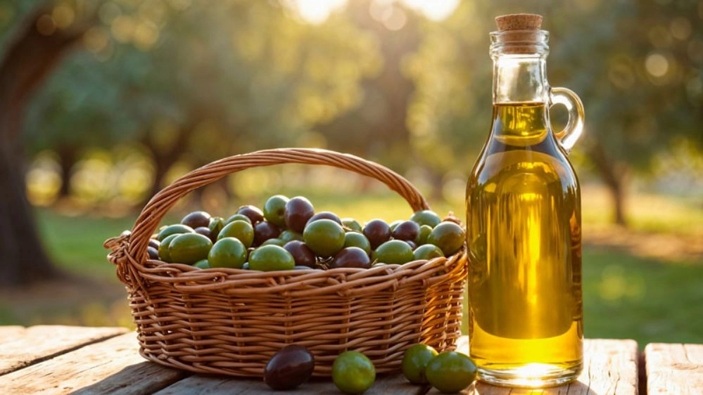 Ahura Zeitoun, selling olives and olive oil in Qom
