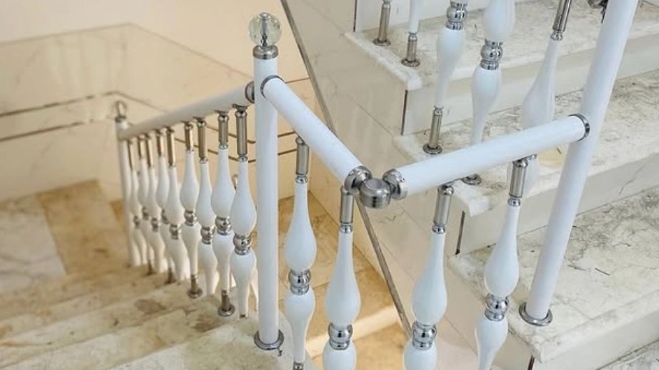 Royal Steel Qadri, installation of terrace staircase railing and doors and windows in Baneh