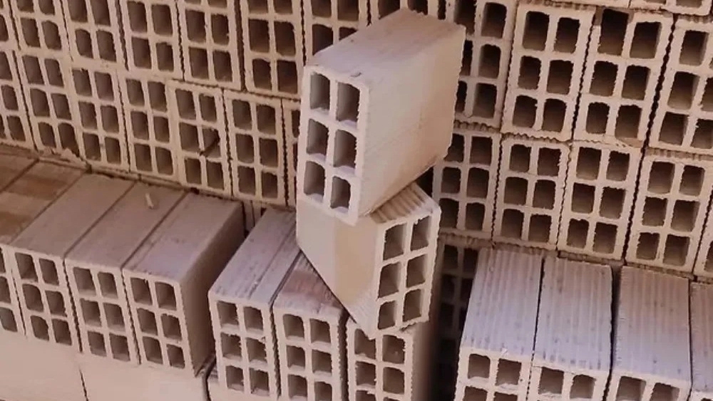 Golden clay brick factory, production and sale of wall and ceiling clay bricks in Nazarabad Karaj