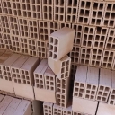 Golden clay brick factory, production and sale of wall and ceiling clay bricks in Nazarabad Karaj