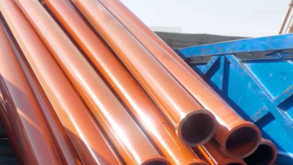 Manufacture and sale of concrete transfer pipe with the highest quality as compared to the type imported by Sociance Vision Company in Tehran