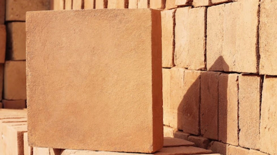 Familiarization with three flower pressure brick and strong brick