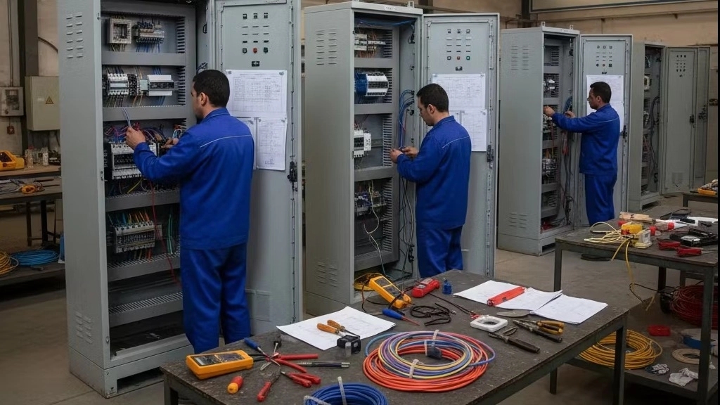 Assembling and implementing all kinds of industrial switchboards