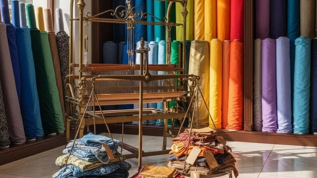 Mehrsa Fabrics, buy and sell square and kilo pieces of fabric in Nasim Shahr