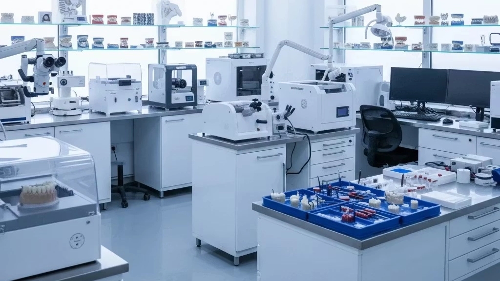 The best dental prosthesis laboratory in Zanjan