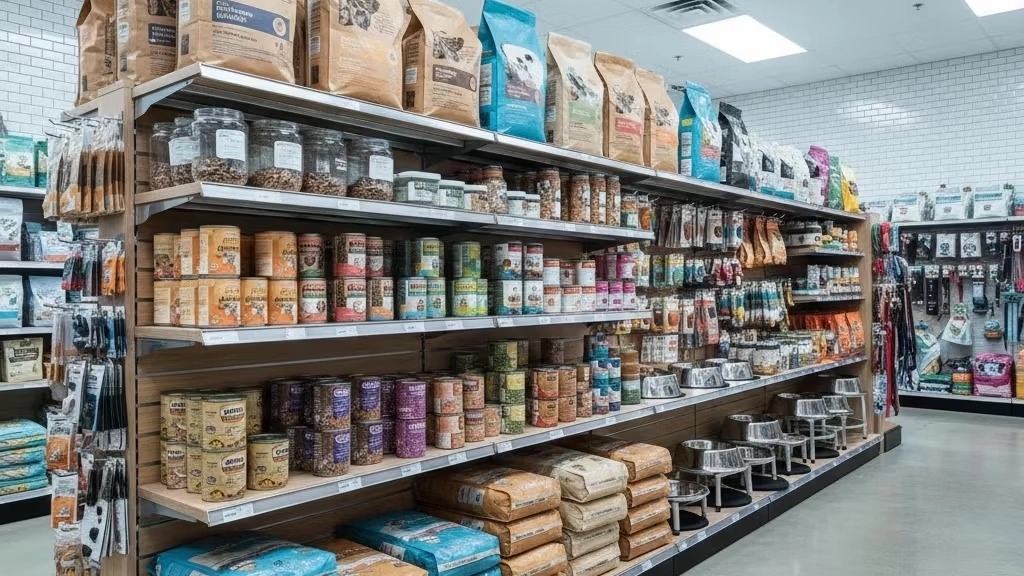 Selling dog food in Varamin