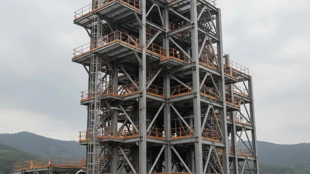 Metal scaffolding in Mazandaran, quick implementation, safe and standard