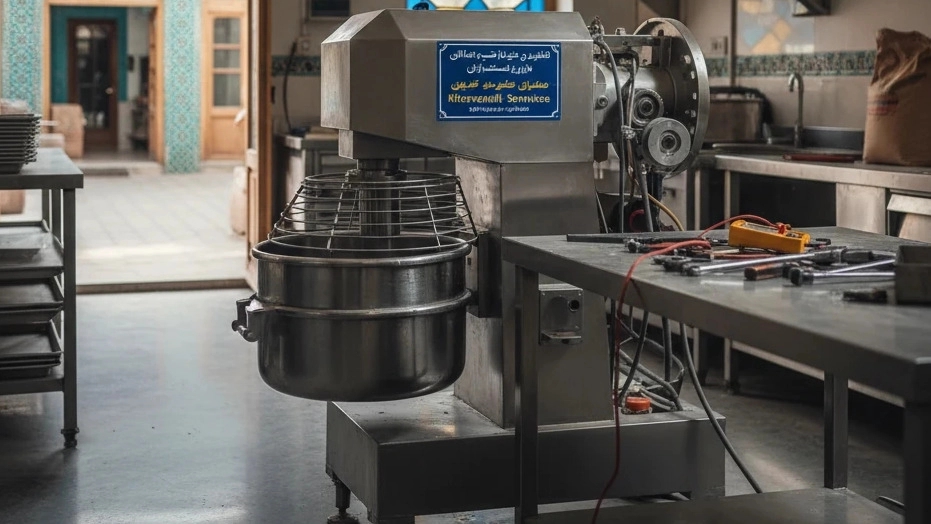 Confectionery and bakery kneader repair in Isfahan with Khorsandi services