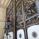 Bakhtegan Metal Industries, manufacture and sale of metal window doors and laser cutting in Shiraz