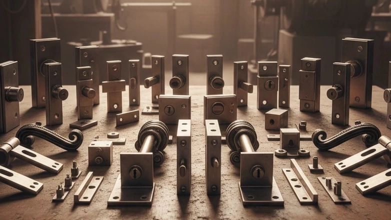 Sale of door and window fittings in Isfahan