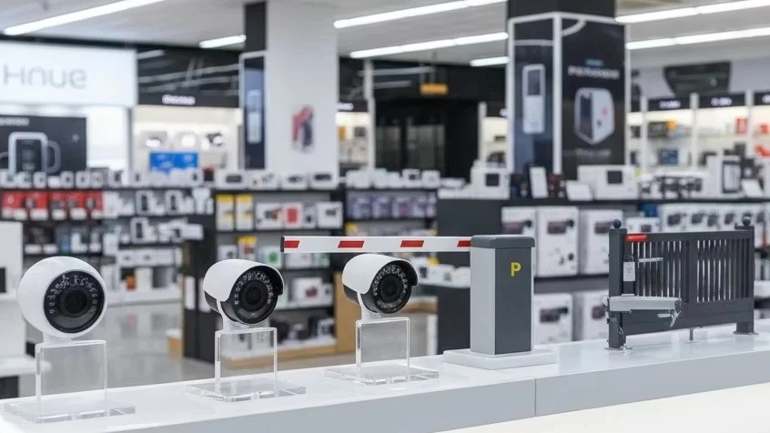 Jawanmardi store, selling video iPhones and CCTV cameras in Tehran