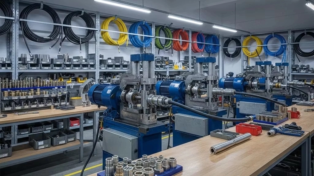 Khosro Begi store, production and distribution of all kinds of high pressure hoses in Tehran